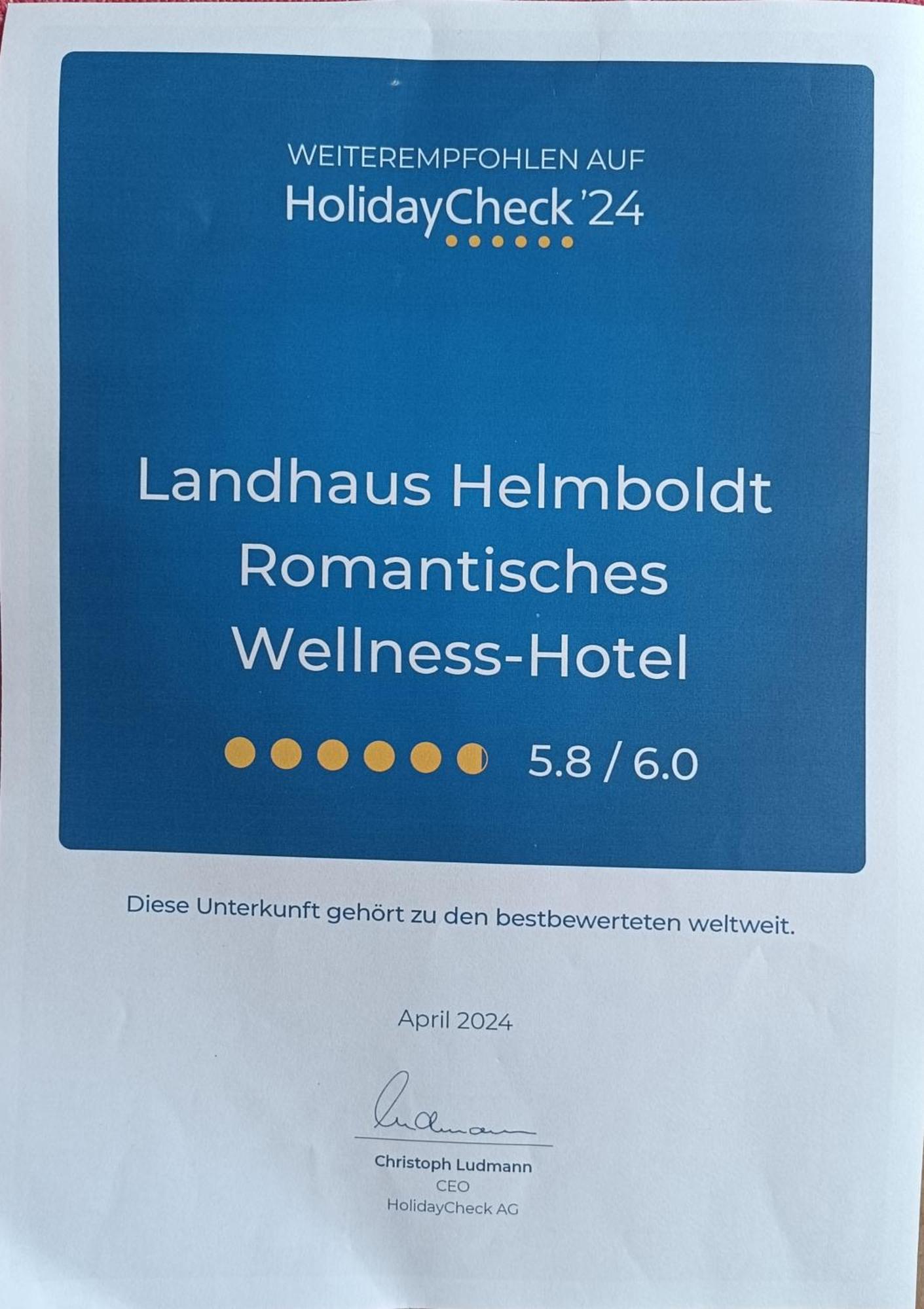 Wellness Und Romantik Hotel Helmboldt باد ساخسا المظهر الخارجي الصورة
